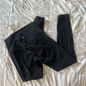 black lululemon align leggings